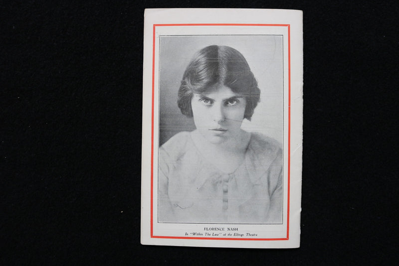 1913 FEBRUARY 15 THE CAST NEW YORK AMUSEMENT GUIDE - BELLE ASHLYN - K 2755