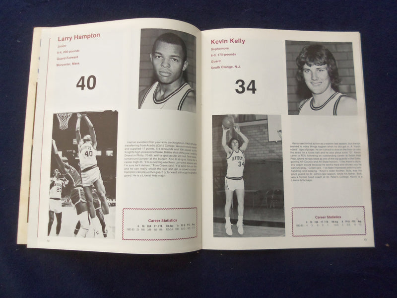 1983-86 FAIRLEIGH DICKINSON MEN'S & WOMEN'S BSKT YEARBOOOKS -LOT OF 11-O 2890D