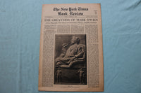1935 OCT 27 NEW YORK TIMES BOOK REVIEW SECTION - MARK TWAIN BIOGRAPHY - NP 9172