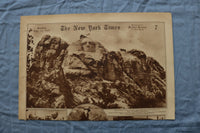 1930 JULY 13 NY TIMES ROTOGRAVURE PICTURE SECTION - MOUNT RUSHMORE - NP 9220