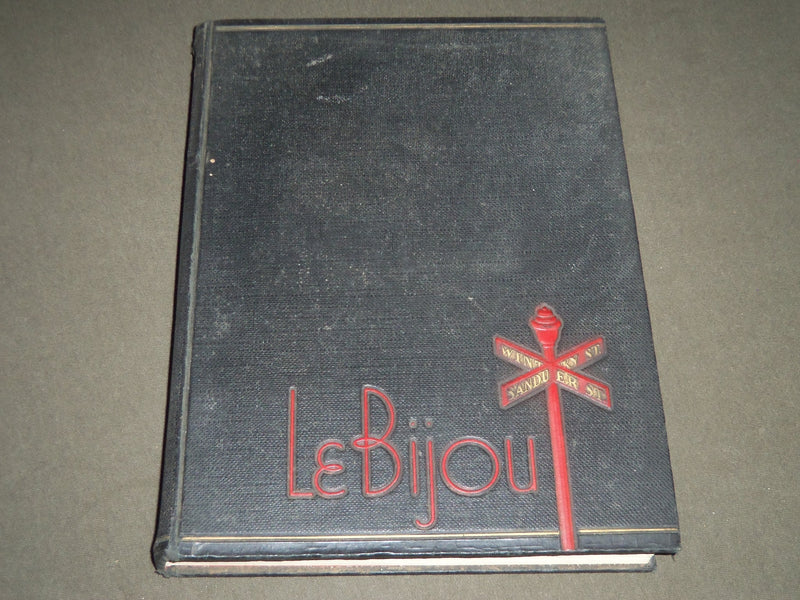 1936 LE BIJOU OHIO WESLEYAN UNIVERSITY YEARBOOK - DELAWARE OHIO - YB 1262