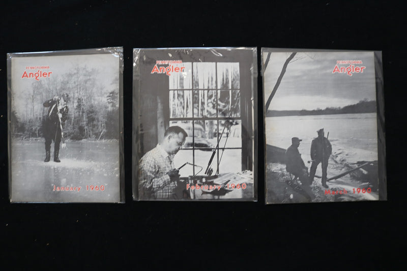 1960 PENNSYLVANIA ANGLER MAGAZINE - LOT OF 11 - O 3743