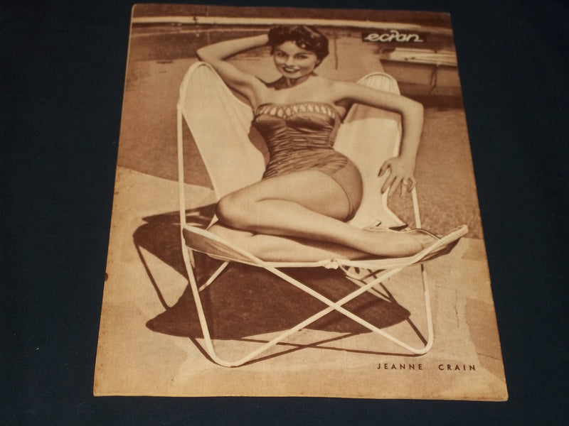 1955 MARCH 15 ECRAN SPANISH MAGAZINE - HOLDEN & HEPBURN COVER - E 26034