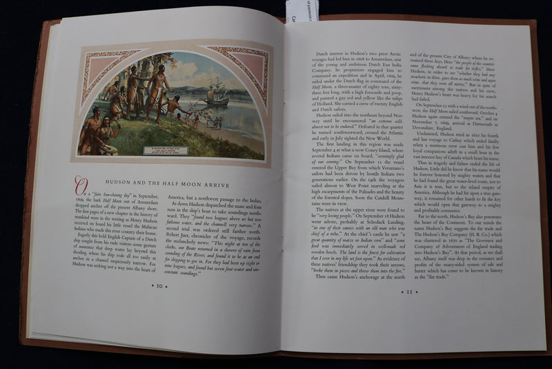 1943 MURALS IN THE STATE BANK OF ALBANY SOFTCOVER BOOK - K 902