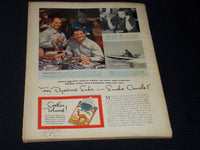 1936 OCTOBER OUTDOOR LIFE MAGAZINE - FISHING HUNTING CAMPING COVER - E 5685
