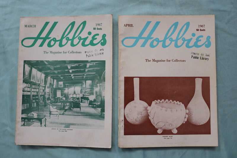 1967 HOBBIES MAGAZINE - COMPLETE YEAR - LOT OF 12 - O 3966