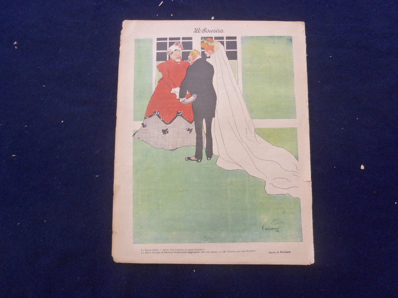 1907 OCT 5 LE SOURIRE MAGAZINE - ILLUSTRATED COMEDY - FRENCH TEXT - SP 4867A