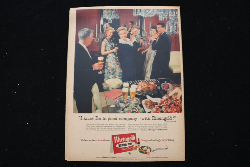 1958 MAY 18 NEW YORK MIRROR MAGAZINE - DANA WYNTER COVER - E 25522