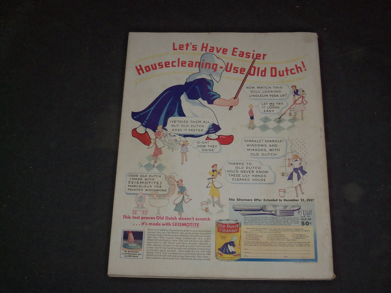 1937 MAY WOMAN'S HOME COMPANION MAGAZINE - ILLUSTRATED COVER - B 4082