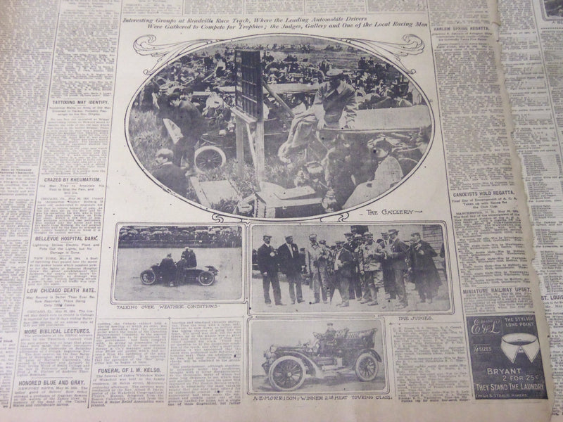 1904 MAY 31 THE BOSTON HERALD - ROOSEVELT SPEAKS AT GETTYSBURG - BH 54
