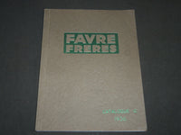 1936 FAVRE FRERES APPAREILS SANITAIRES FRENCH CATALOGUE G - FR 433