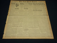 1922 APRIL 30 NEW YORK TIMES NEWSPAPER - RICHARD CROKER DIES AT 80 - NT 8585
