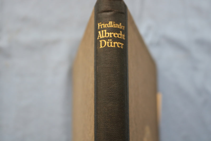 1921 ALBRECHT DURER HARDCOVER BOOK BY MAX J. FRIEDLANDER - GERMAN TEXT - KD 9491