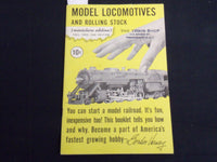 1950 MODEL LOCOMOTIVES AND ROLLING STOCK CATALOG - GORDAN VARNEY - J 8822