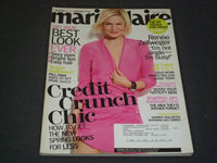 2009 FEBRUARY MARIE CLAIRE MAGAZINE - RENEE ZELLWEGER - SP 4654