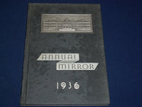 1936 ANNUAL MIRROR CENTRAL HIGH SCHOOL YEARBOOK - LIMA OHIO - PHOTOS - YB 539