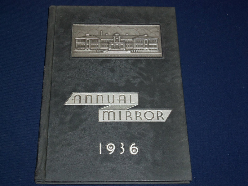 1936 ANNUAL MIRROR CENTRAL HIGH SCHOOL YEARBOOK - LIMA OHIO - PHOTOS - YB 539
