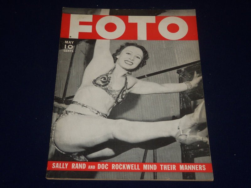 1938 MAY FOTO MAGAZINE - GREAT PHOTOS - SP 2637