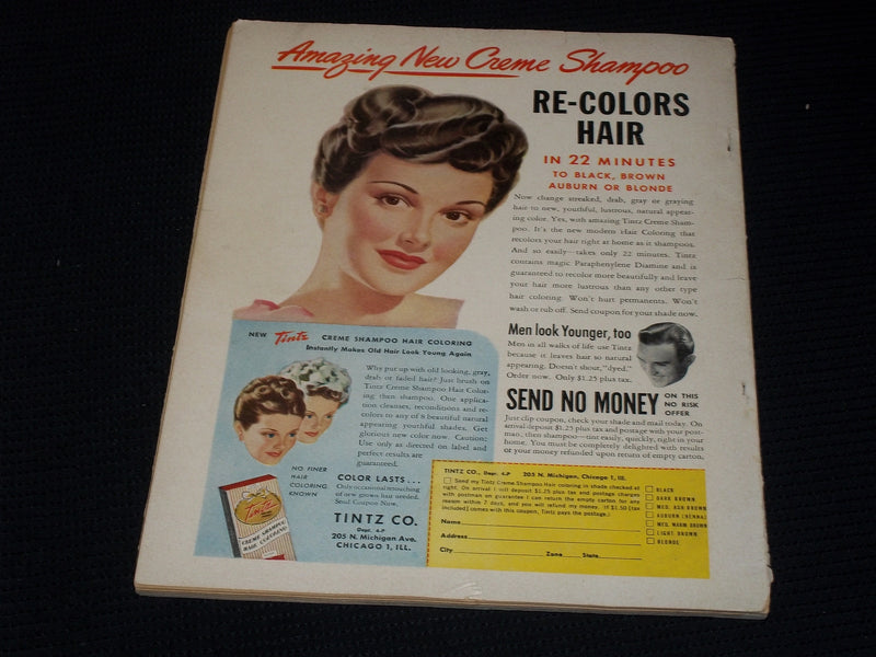 1950 FEBRUARY MOVIE LIFE MAGAZINE - JEANNE CRAIN FRONT COVER - E 1369