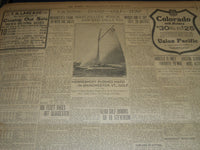 1907 AUGUST 16 THE BOSTON HERALD - 5000 DRIVEN OUT BY FIRE OLD ORCHARD - BH 228