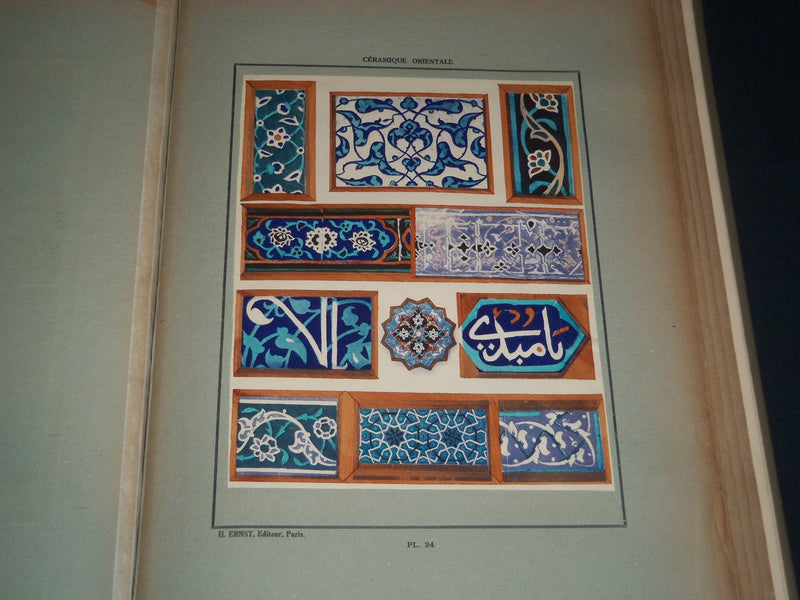 1920'S CERAMIQUE ORIENTALE FRENCH VOLUME - GREAT PLATES - Z 95