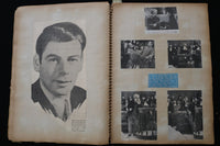 1930'S MOVIE STARS SCRAPBOOK - PAUL MUNI - JAMES CAGNEY - ERROL FLYNN - E 24939