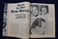 1962 NBC BASEBALL MAGAZINE - MICKEY MANTLE COVER - E 11824