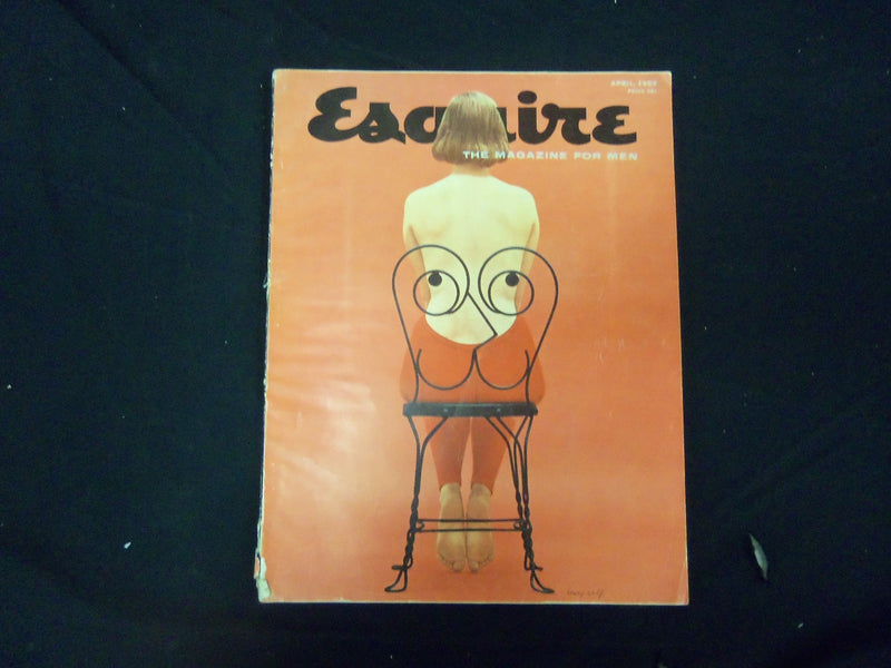 1955 APRIL ESQUIRE MAGAZINE - GREAT COVER, PHOTOS AND ADS - ST 2721