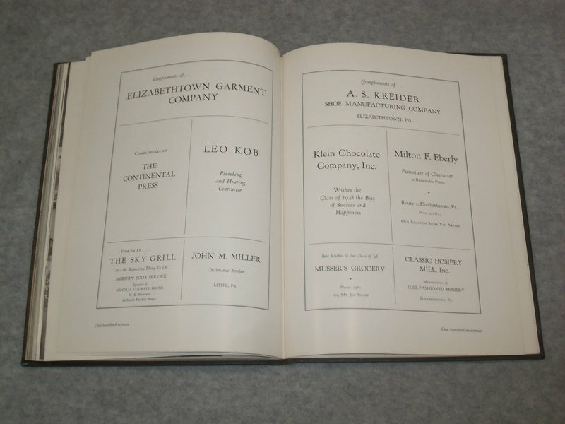 1948 ETONIAN ELIZABETHTOWN COLLEGE YEARBOOK- ELIZABETHTOWN, PENNSYLVANIA-YB 2026
