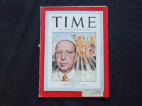 1948 JULY 26 TIME MAGAZINE - IGOR STRAVINSKY - T 1132