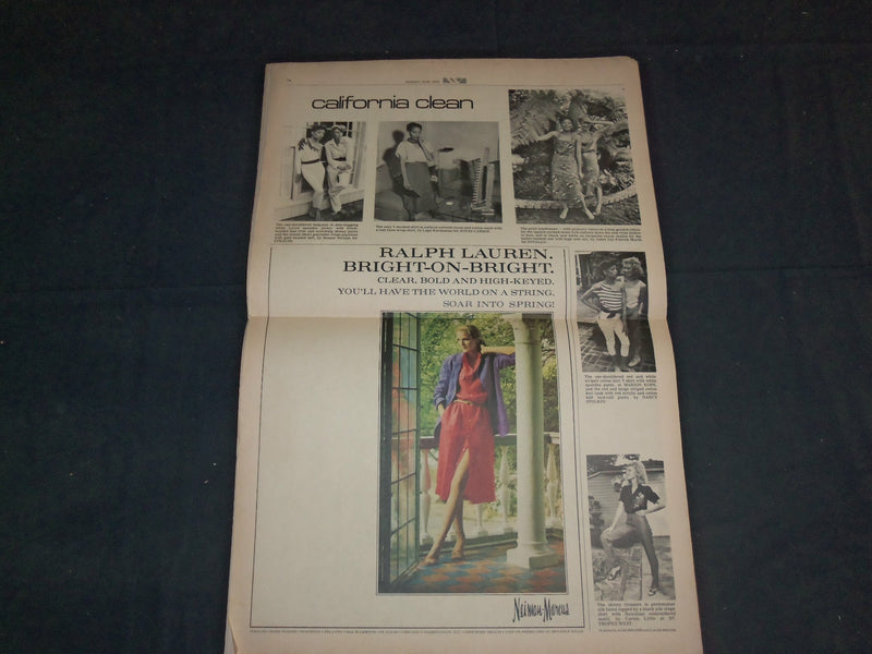 1979 JANUARY 19-26 W MAGAZINE - GREAT STORIES, PHOTOS & ADS - NP 3353