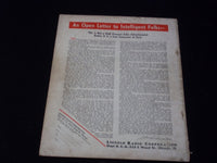 1933 AUGUST RADIO-CRAFT MAGAZINE VERY NICE COVERS & ADS - E 359