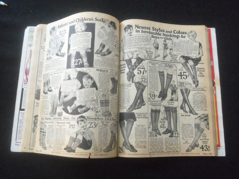 1927 SPRING & SUMMER NATIONAL CLOAK & SUIT CO. CATALOG - NEW YORK CITY - R 94J