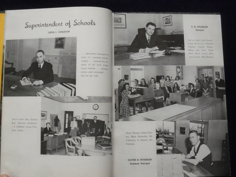 1946 VIGILANTE HELENA HIGH SCHOOL YEARBOOK - HELENA, MONTANA - YB 3112