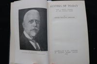 1932 AUSTRIA OF TODAY HARDCOVER BOOK BY VICTOR GERMANS - KD 9479