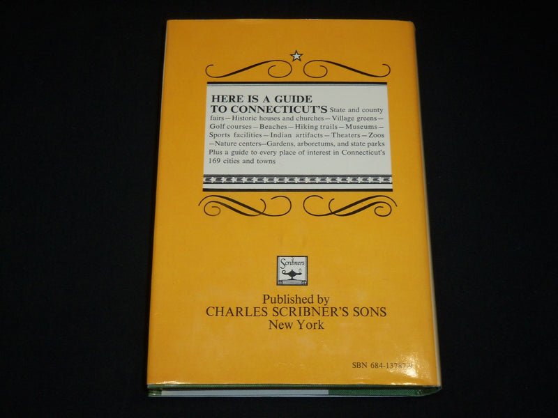 1974 CONNECTICUT A NEW GUIDE HARDCOVER BOOK BY WILLIAM BIXBY - KD 6386