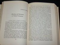 1956 AMERICAN PHILOSOPHERS AT WORK HARDCOVER BOOK BY SIDNEY HOOK - KD 6467