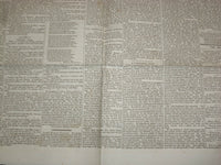 1849 MAY 5 MASSACHUSETTS PLOUGHMAN NEWSPAPER - FREEMONT'S SECOND LETTER- NP 5167