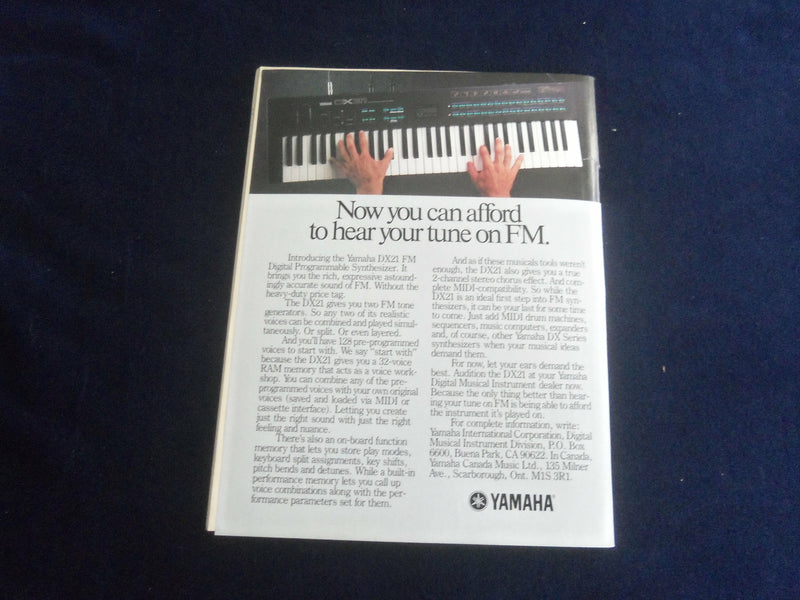 1987 FEB MUSICIAN MAGAZINE - SPECIAL 100TH ISSUE - DECADE OF INTEVIEWS - ST 7042