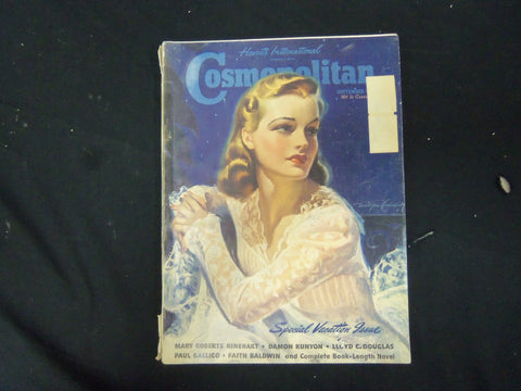 1940 SEPT COSMOPOLITAN MAGAZINE - ILLUS COVER - ARTICLES, STORIES, ADS - ST 3041