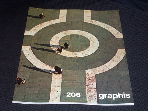 1979-80 #206 GRAPHIS MAGAZINE VERY NICE COVER ART & INSIDE PAGES - E 834