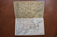 EARLY 1900'S MAPS AND GAZETTEERS MAGAZINE - LOT OF 18 - O 3901
