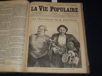 1884 JULY-SEPTEMBER LA VIE POPULAIRE FRENCH MAGAZINE BOUND VOLUME - R 89B