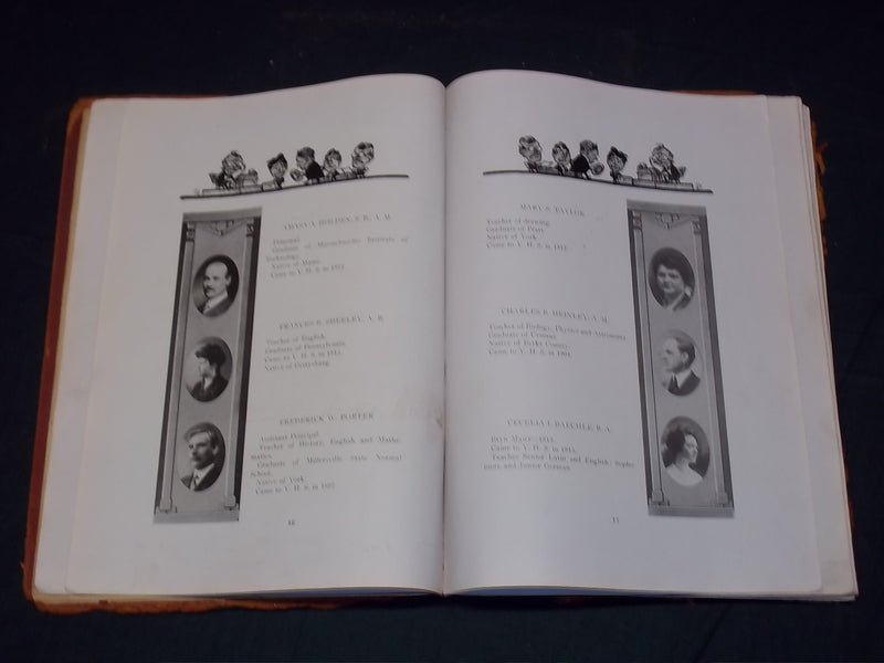 1916 THE REMINISCENCE YORK HIGH SCHOOL YEARBOOK - YORK, PENNSYLVANIA - YB 1942