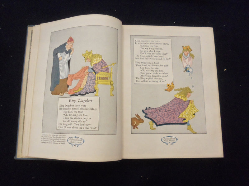 1927 NURSERY FRIENDS FROM FRANCE HARDCOVER BOOK - KD 8352