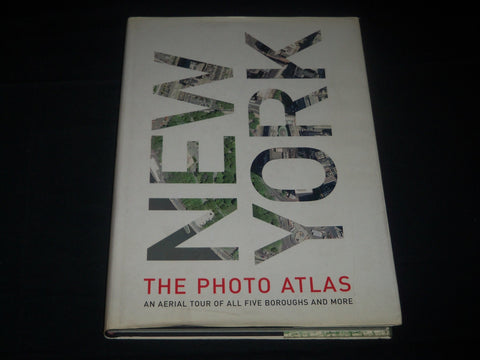 2004 NEW YORK THE PHOTO ATLAS HARDCOVER BOOK - FIRST EDITION - D 309