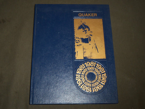 1981 QUAKER WILLIAM PENN COLLEGE YEARBOOK - OSKALOOSA, IOWA - YB 1531