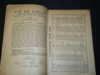 1907 ALMANACH DU FIN DE SIECLE BOOK - FRENCH - NICE ILLUSTRATIONS - J 5478
