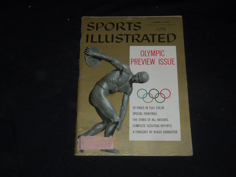 1956 NOVEMBER 19 SPORTS ILLUSTRATED MAGAZINE - OLYMPIC PREVIEW ISSUE - SP 8810