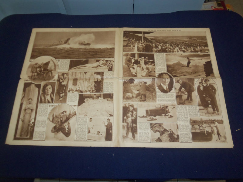 1932 JAN 25 NEW YORK HERALD TRIBUNE GRAVURE SECTION -HIALEAH PARK OPENS- NP 4997